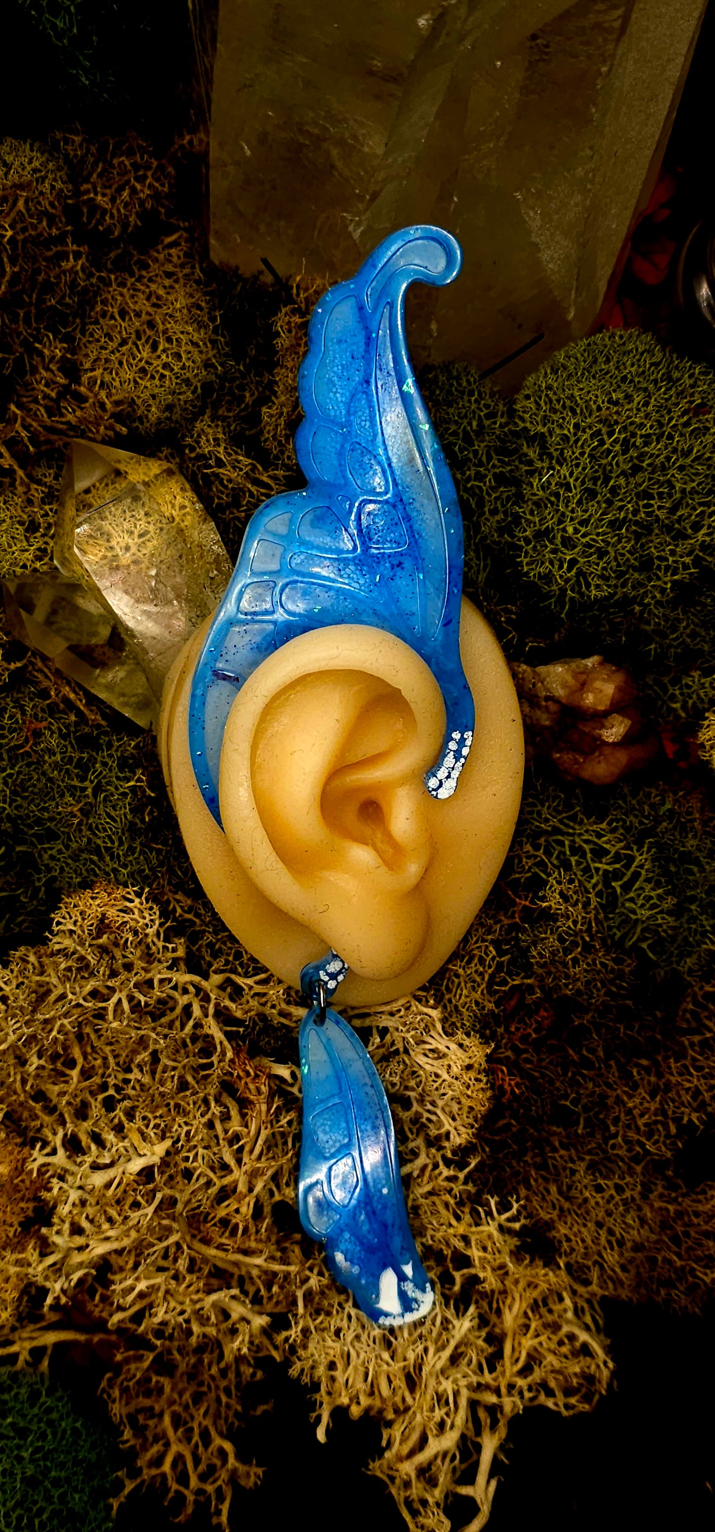 Fae Glacial Whisper Ear Cuffs